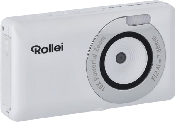 Rollei Compactline Pocket digikamera, valkoinen
