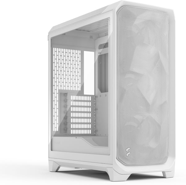 Fractal Design Meshify 3 White TG Clear Tint ATX-chassi