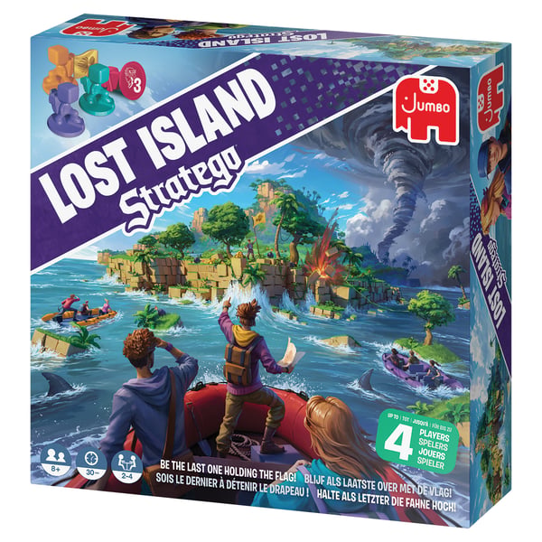 Lost Island Stratego Brädspel