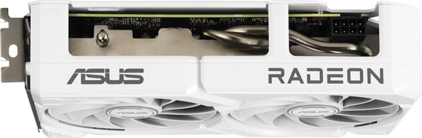 ASUS Dual Radeon RX 9060 XT 16 GB Vit Edition grafikkort