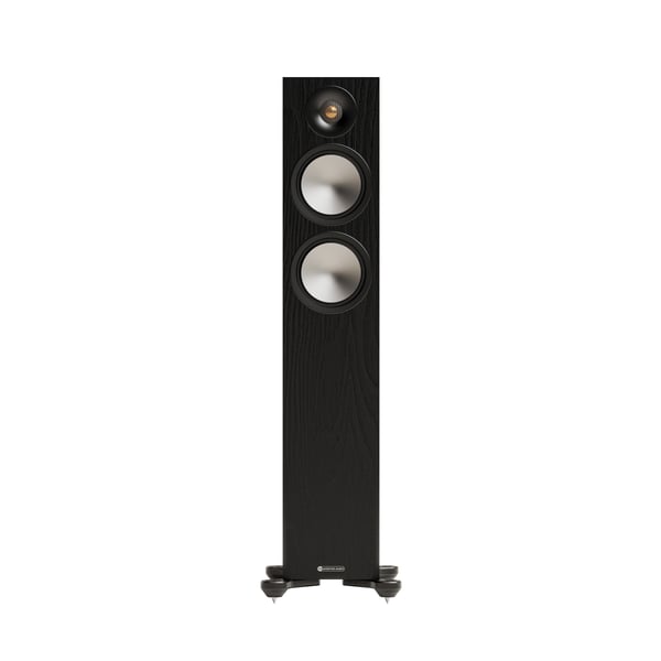 Monitor Audio Bronze 7G 300 golvhögtalarpar, svart