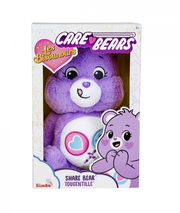 Care Bears Share Bear, Rejälbjörn gosedjur, 35 cm