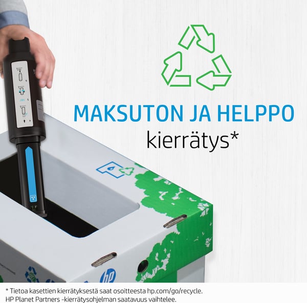 HP 143A -lasertoner påfyllningspaket, 2 st, svart