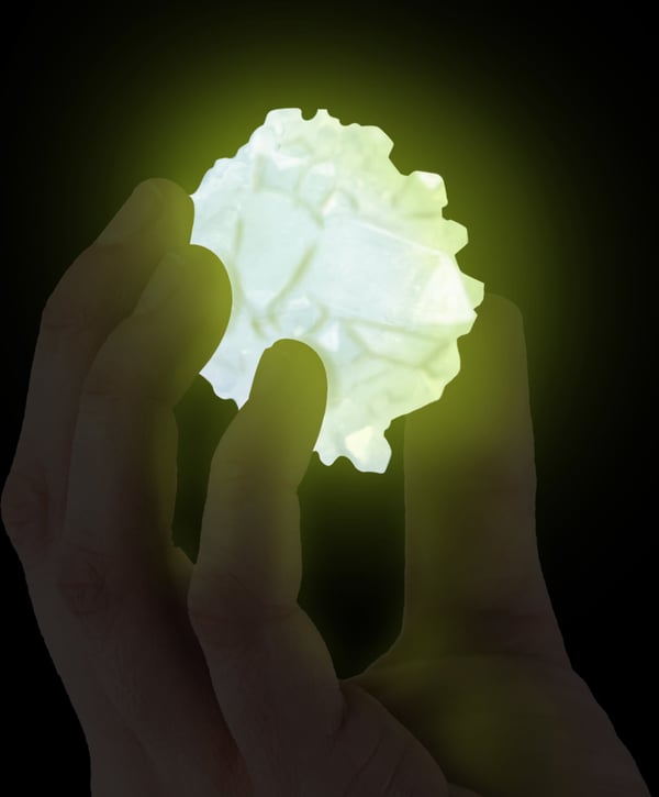 National Geographic Glow in Dark Crystal Growing -lekset