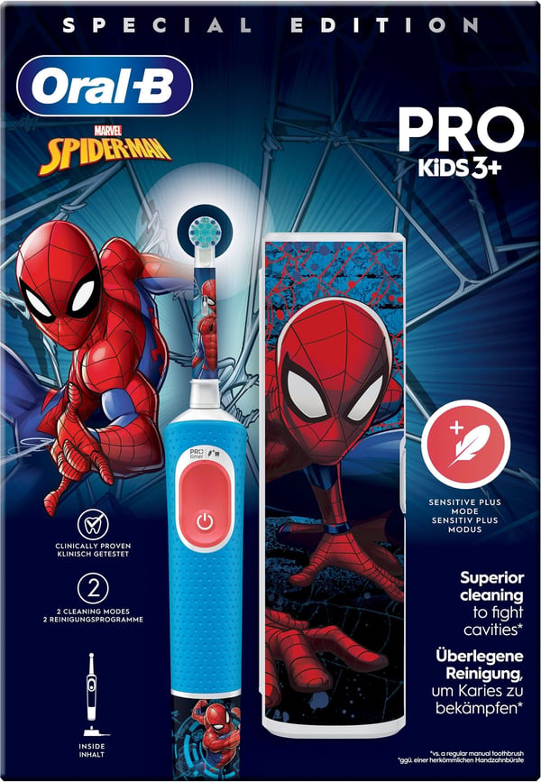 Oral-B Vitality Pro Kids Spider-Man -el-tandbørste