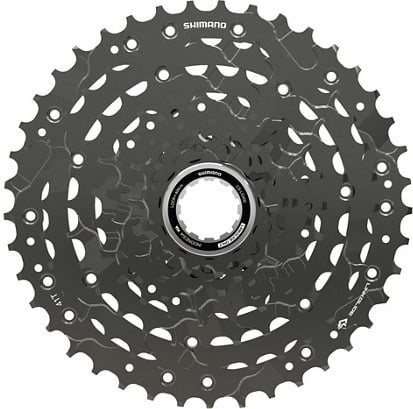 Shimano CS-LG400-9 kassett, 11-41T, 9-växlad