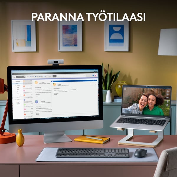 Logitech K950 Signature Slim-tastatur, grå
