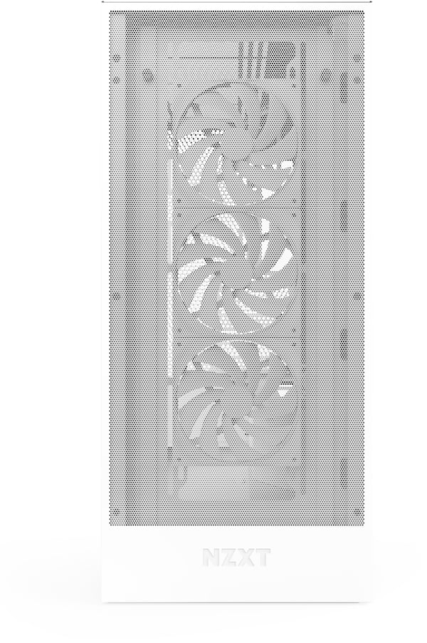 NZXT H7 Flow (2024) ATX-chassis med vindue, hvid