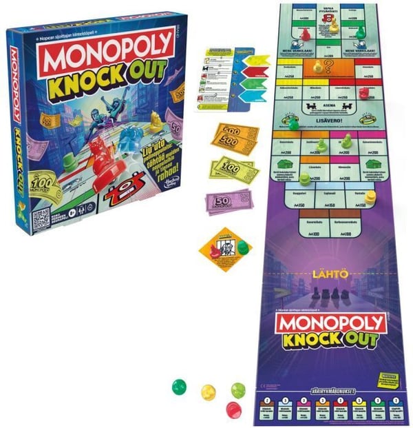 Monopoly Knockout -brädspelet