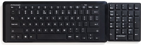 Mousetrapper TB420 -nummer tastatur, sort
