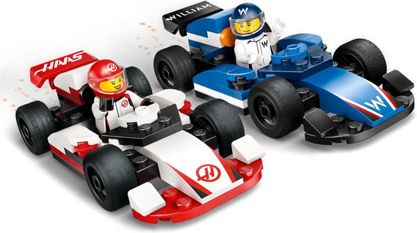 LEGO City 60464 – F1-racere Williams Racing og Haas F1