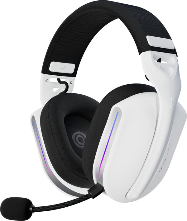 Oniverse Polaris trådløse gaming headset, hvid