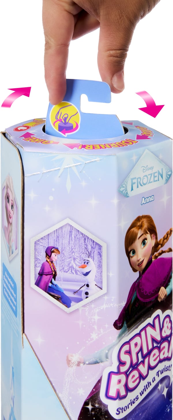 Disney Frozen Spin & Reveal Anna dukke