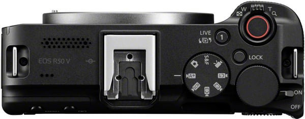 Canon EOS R50 V systemkamera + RF-S 14-30mm F4-6.3 IS STM PZ objektiv, svart