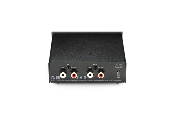 Pro-Ject Head Box E hörlursförstärkare, svart
