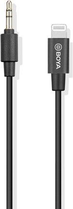 Boya BY-M2 -lavaliermikrofoni iOS-laitteille