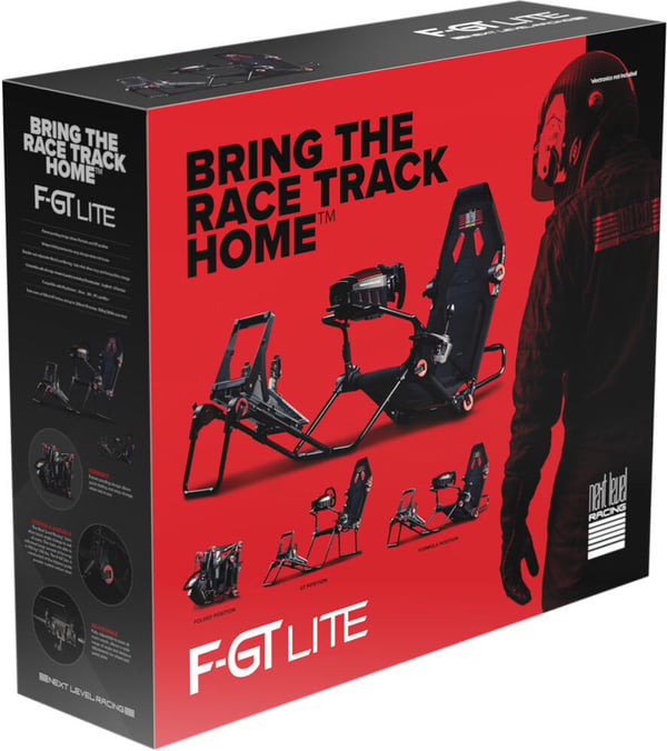 Next Level Racing F-GT Lite rat- og pedalstel