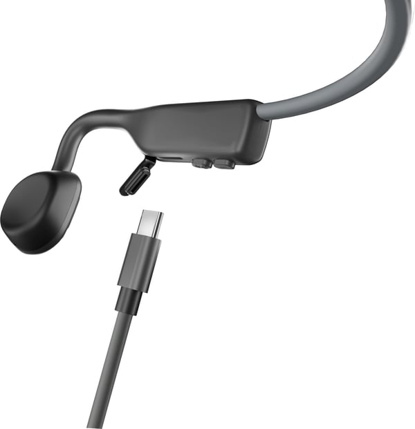 Shokz OpenMove -benledningshörlurar, Slate Grey
