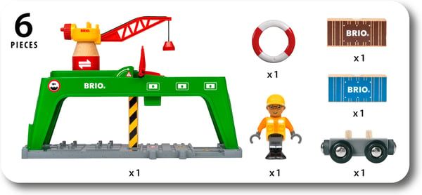 Brio World 33996 - Containerkran