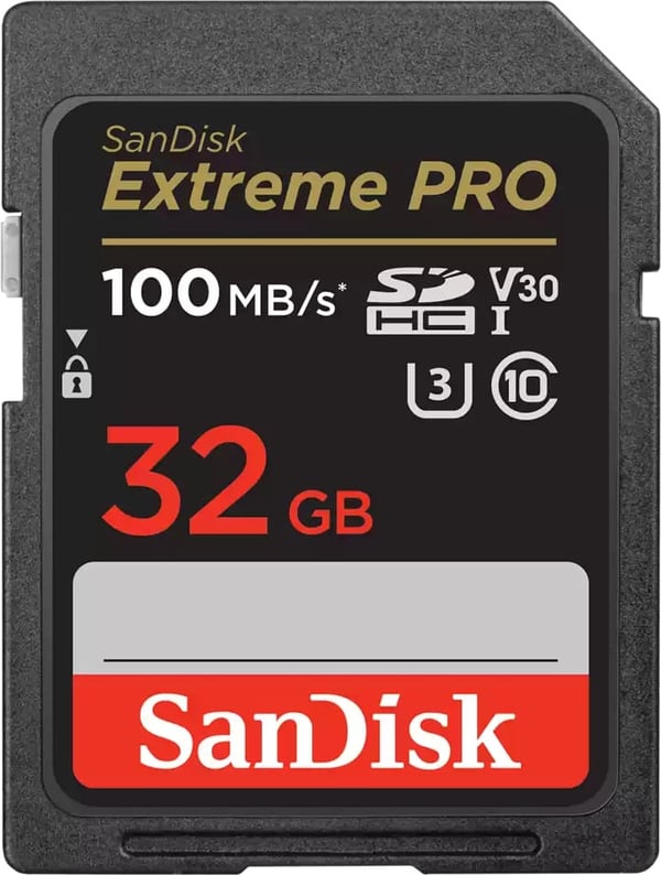 SanDisk 32 GB Extreme Pro SDHC UHS-I hukommelseskort