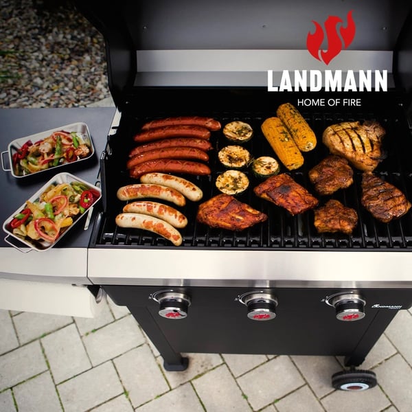 Landmann Rexon 3.0 Sapphire Black gasolgrill
