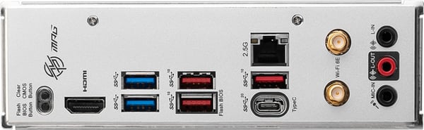 MSI MPG B650I EDGE WIFI AM5 mITX - bundkort