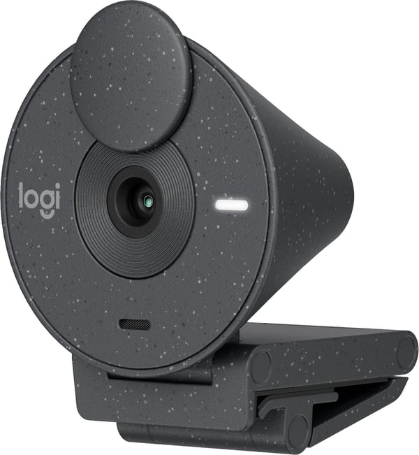 Logitech Brio 300 -webcam, sort