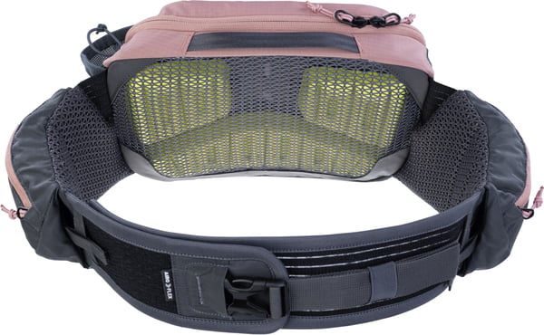 Evoc HIP PACK PRO 3 bæltetaske 1,5 l med væskeblære, pink/grå