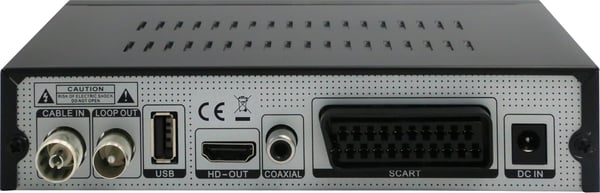 Denver DVBC-120 -digitalbox för kabelnätverk