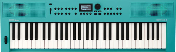 Roland GO:KEYS 3 -keyboard, turkos