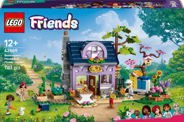 LEGO Friends 42669 – Biodlarnas hus och blomstrande trädgård