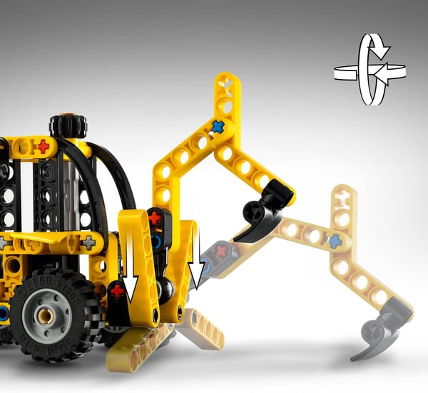LEGO Technic 42197 – Traktorgrävmaskin
