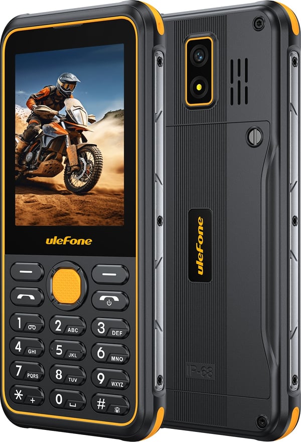 Ulefone Armor Mini 4 telefon, 128/64 MB, svart