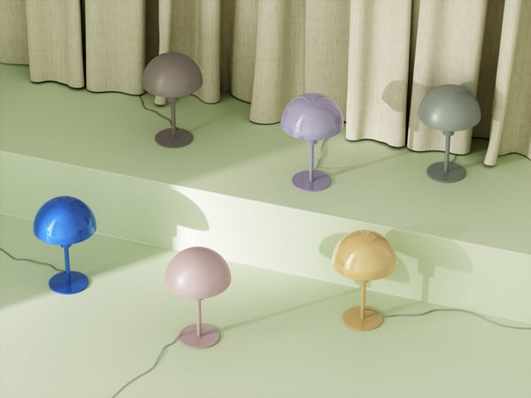 Nordlux Ellen Mini bordslampa, blå