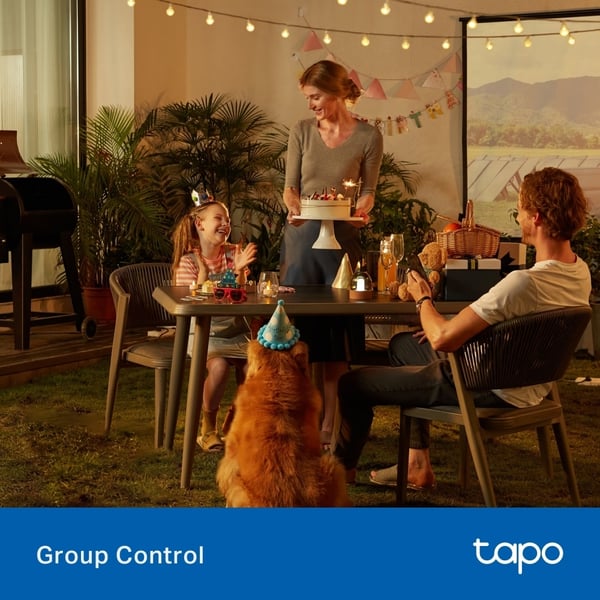 TP-Link Tapo P410M fjärrstyrd smart utomhusuttag, WiFi