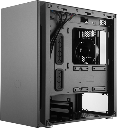 Cooler Master Silencio S400 Micro-ATX kabinet, sort