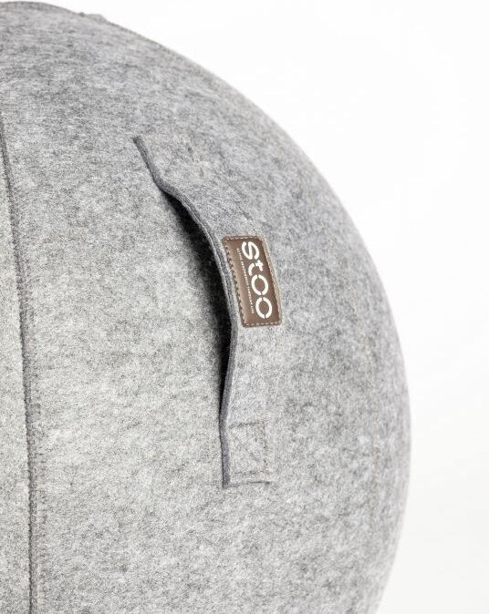 Stoo Active Ball -aktivitetsboll, mörkgrå, Ø75 cm