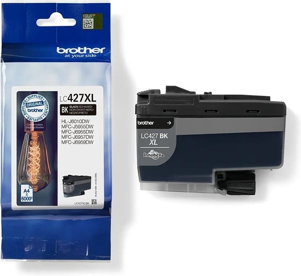 Brother LC427XLBK - bläckpatron, svart