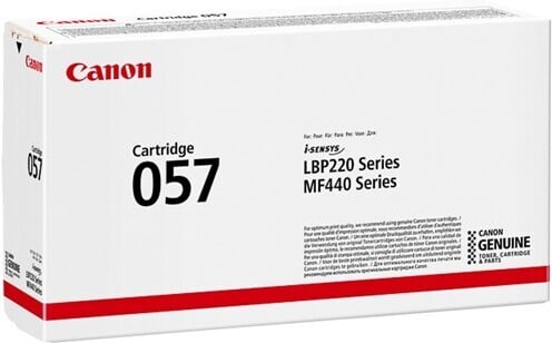 Canon 057 - lasertonerpatron, svart