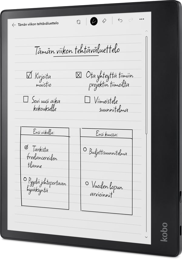 Kobo Elipsa 2E -e-bokläsare