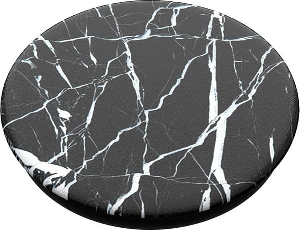 PopSockets PopGrip -fäste, Black Marble