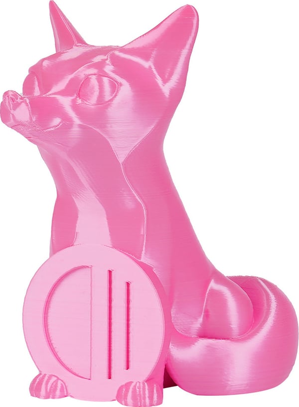 Copymaster3D PLA Silk filament til 3D-printere, 1,75 mm, pink