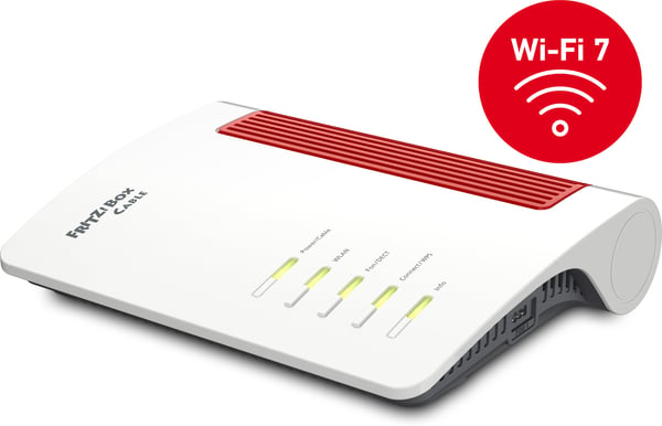 AVM FRITZ!Box 6670 Kabel trådløs Dual Band WiFi 7 -kabelmodem