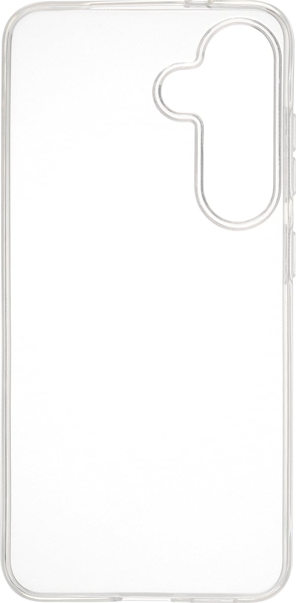 FoneKit silikonsskydd, Samsung Galaxy S25, transparent