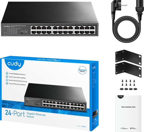 Cudy GS1024 - 24-portars switch