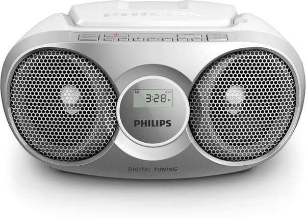 Philips CD Soundmachine AZ215S/12 CD-radio, silver