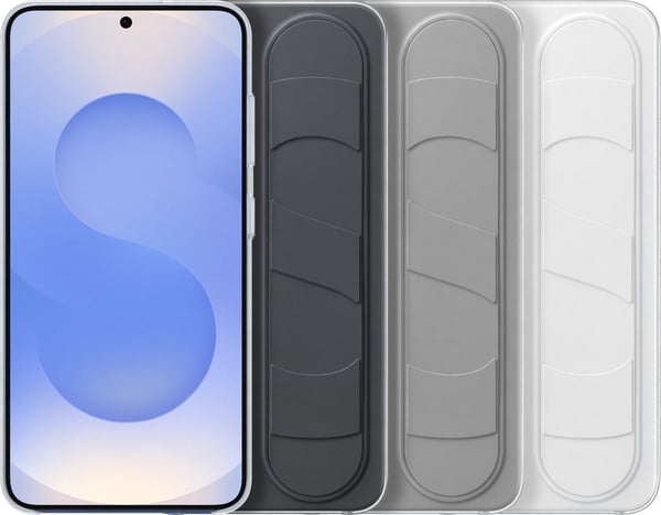 Samsung Galaxy S25+ Stående Grip beskyttelsesskal, grå / mint