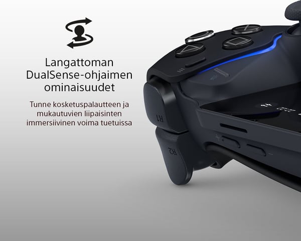 PlayStation Portal Remote Player handkontroll, svart