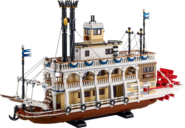 LEGO Ideas 21356 Ångbåt på floden