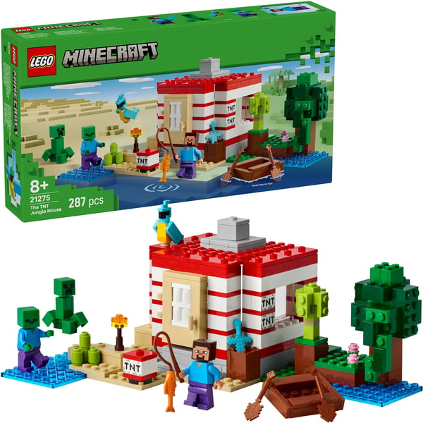 LEGO Minecraft 21275 TNT-jungelhus